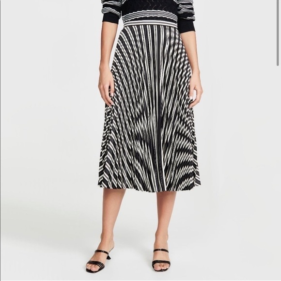 Bnwot Club Monaco Annina Pleated Skirt - Picture 4 of 14